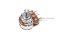 [E] WH148 วอลลุ่ม 5 ขา Volume 10K แกนยาว 15 mm